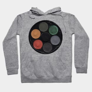 Watercolor wheel Hoodie